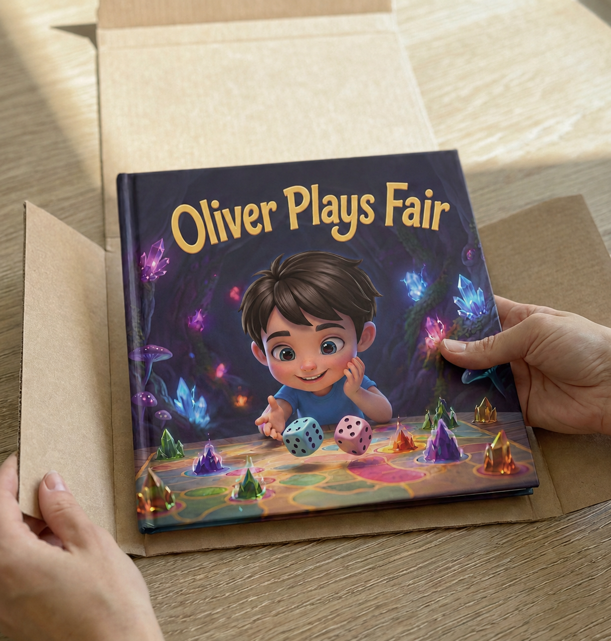 Olive Plays Fair Personalized Book — marketing media 1