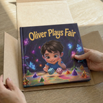 Olive Plays Fair Personalized Book — marketing media 1