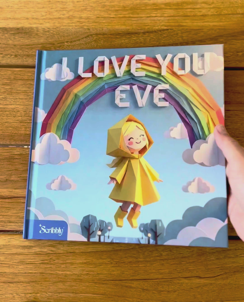 I Love You Personalized Book for Kids | Custom Illustrated Storybook — marketing media 1