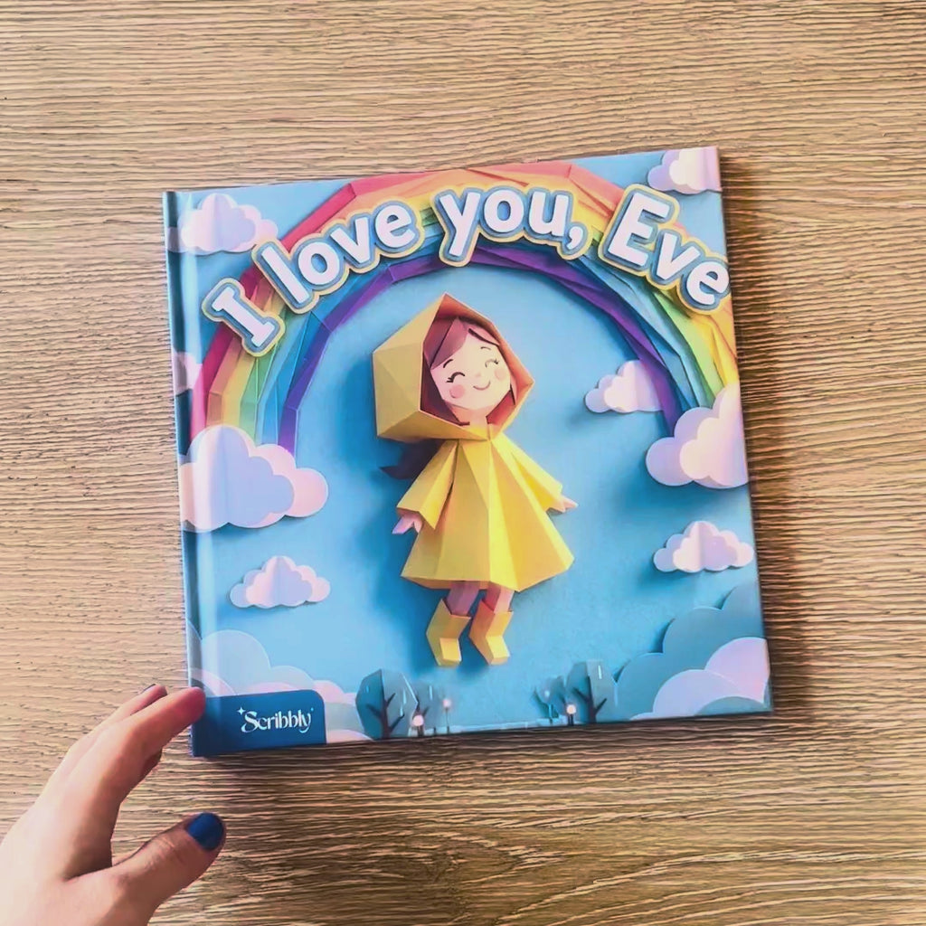 I Love You Personalized Book for Kids | Custom Illustrated Storybook — marketing media 1