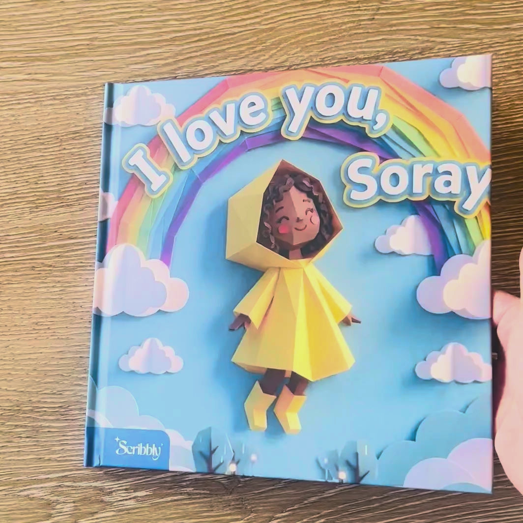 I Love You Personalized Book for Kids | Custom Illustrated Storybook — marketing media 2