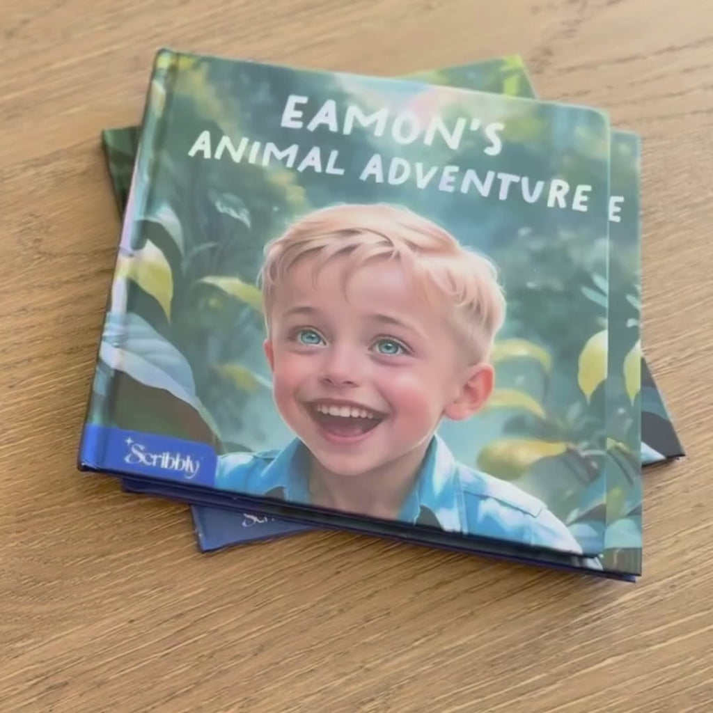 Animal Adventure Personalized Book — marketing media 1